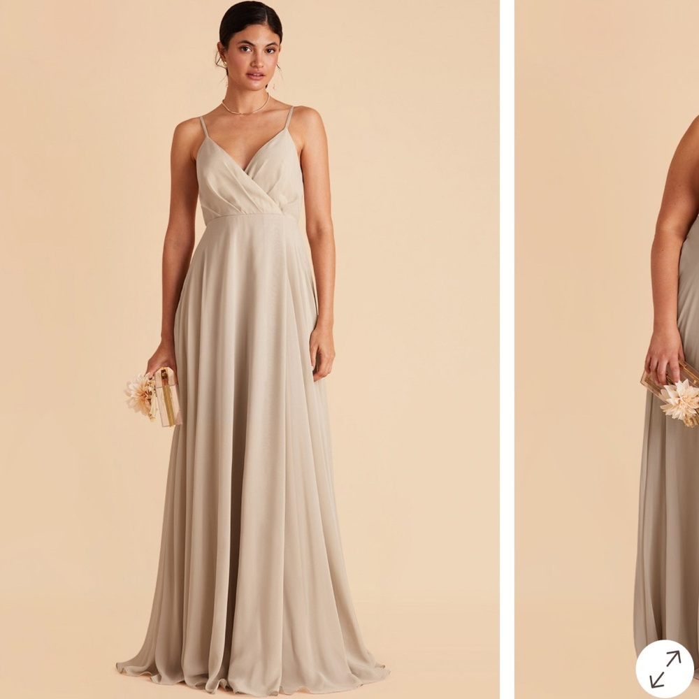 Elegant Cream Evening Gown